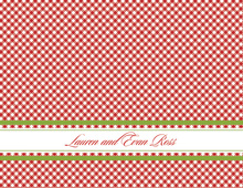 Italian Place Setting Thank You Cards