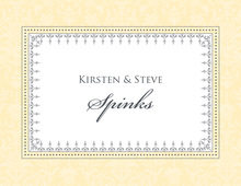 Elegant Golden Flourish Thank You Cards