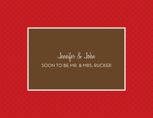 Champagne Berry Thank You Cards