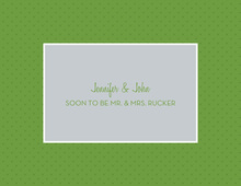 Champagne Olive Thank You Cards