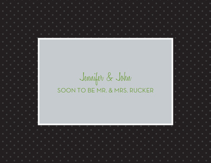 Split Champagne Black Invitations