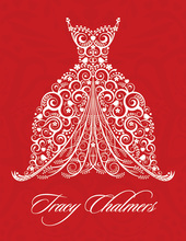 Holiday Dress Berry Thank You Cards