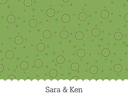 BBQ Shower Couple Shower Olive RSVP Cards