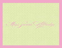 Blushing Bride Thank You Cards