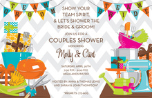 Team Shower Party Invitation