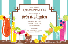 Refreshing Drinks Galore Invitations