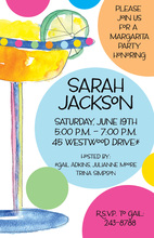 Ole! Fiesta Midnight Black Party Invitations