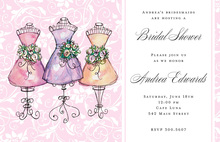 Formal Elegant Maids Invitation