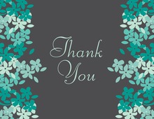 Softly Flower Petals Thank You Cards