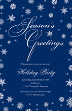 Unique Season Greeting Invitation