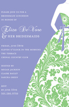 Formal Dainty Dress Invitation