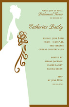 Wedding Dress Bridal Show Invitations