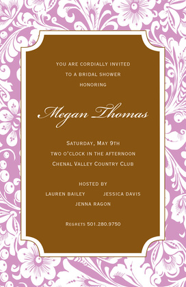 Luxuriant Gold Elegance Invitations