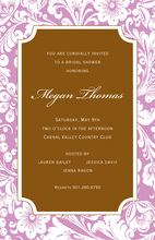 Luxuriant Pink Elegance Invitations