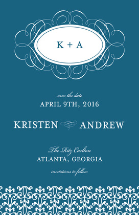 Modern Super Slate Invitations