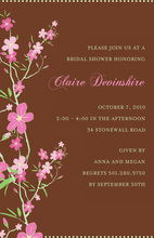 Modern Love Blossoms Invitation