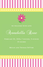 Beautiful Li'l Blossom Invitations