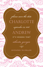 Pretty Burlap Roses Chalkboard Style Invitations