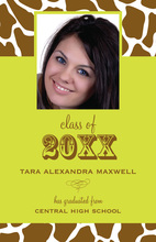 Brown Wilderness Graduation Photo Announcements