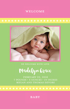 She Is So Bright Photo Birth Announcements