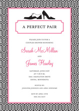 Stylish In Pair Invitations