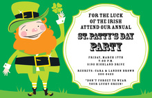 Leprechaun Invitation