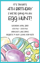 Easter Placesetting Invitation