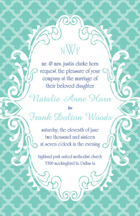 Exquisite Style Invitation