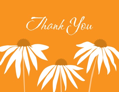 Superior Flowers Thank You Cards