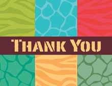 Wildest Brown Thank You Cards