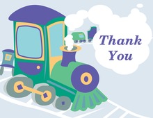 Choo Choo Train Thank You Cards