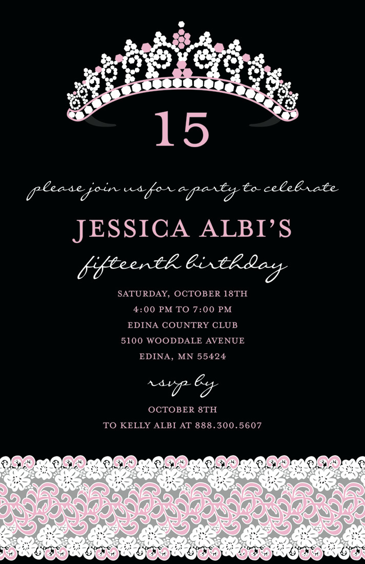 Your Highness Princess Party Invitations