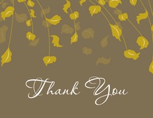 Truly Joy Fall Leaves Thank You Cards