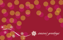 Joy Modern Wreath Holiday Greeting Cards