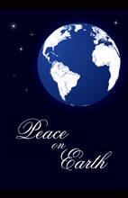 Peaceful Globe Folded Greeting Cards