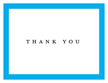 Whiskey Bottle Blue Plaid Thank You Cards