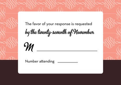 Introducing Modern Grey RSVP Cards