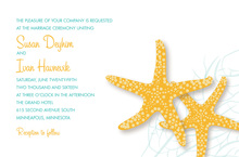 Iconic Ocean Items Invitation