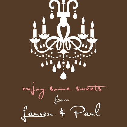 Modern Superb Chandelier Brown Rehearsal Invitation