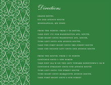 Dove Design Green Enclosure Cards