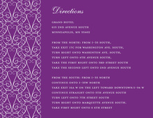 Dove Design Purple Enclosure Cards