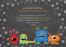 Smiling Robot Invitations