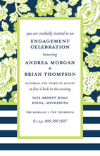 Sophisticated Bohemian Multiple Patterns Invitation