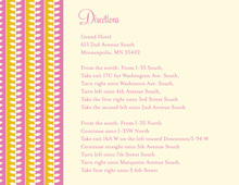 Beautiful Pink-Orange Leaves Enclosure Cards