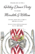 Cheerful Plate Invitation