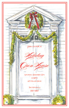 Festive Entry Holiday Invitations