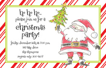 Darling Santa Invitation