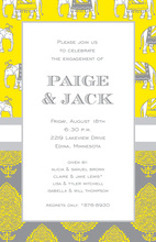 Inspired Indian Elephants Invitation