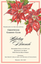Elegant Regal Wreath Invitations