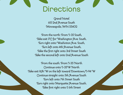 Tree Leaves Brown Enclosure Cards